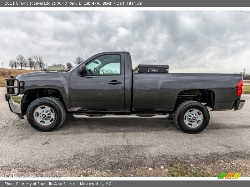 Black / Dark Titanium 2011 Chevrolet Silverado 2500HD Regular Cab 4x4