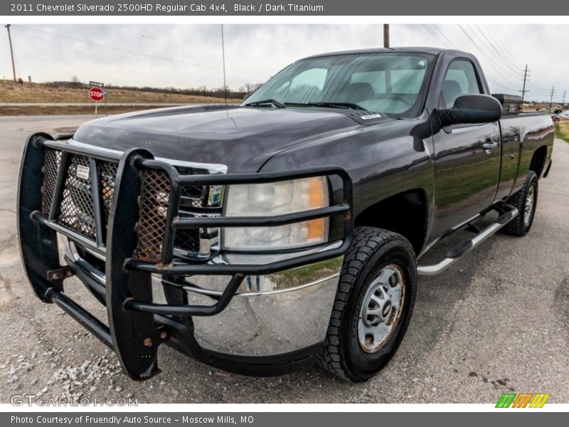 Black / Dark Titanium 2011 Chevrolet Silverado 2500HD Regular Cab 4x4