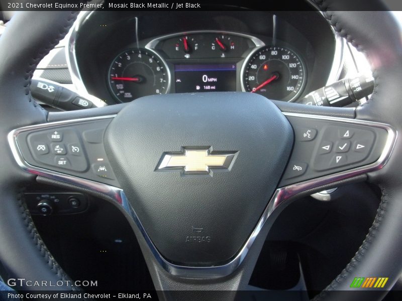 Mosaic Black Metallic / Jet Black 2021 Chevrolet Equinox Premier