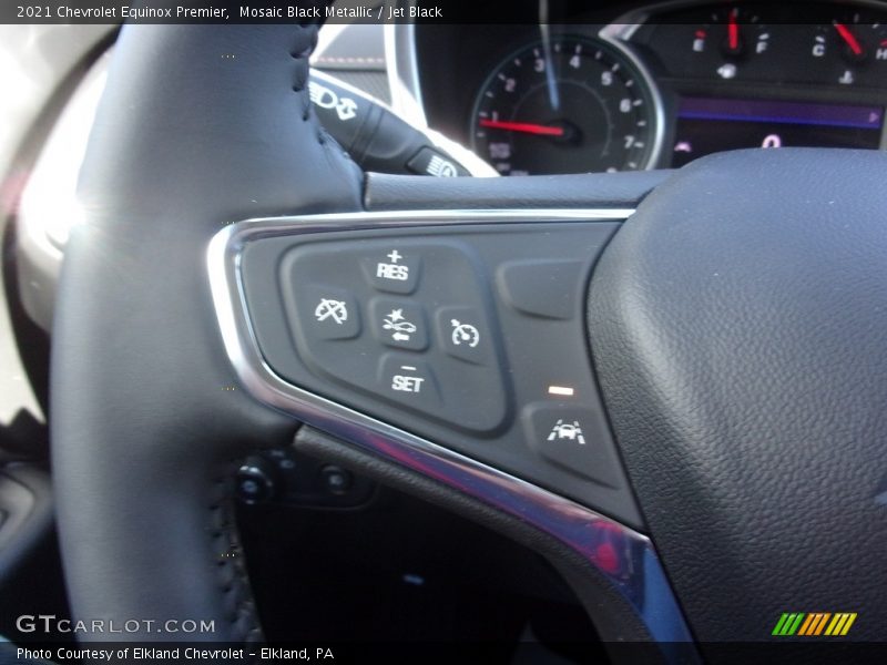 Mosaic Black Metallic / Jet Black 2021 Chevrolet Equinox Premier
