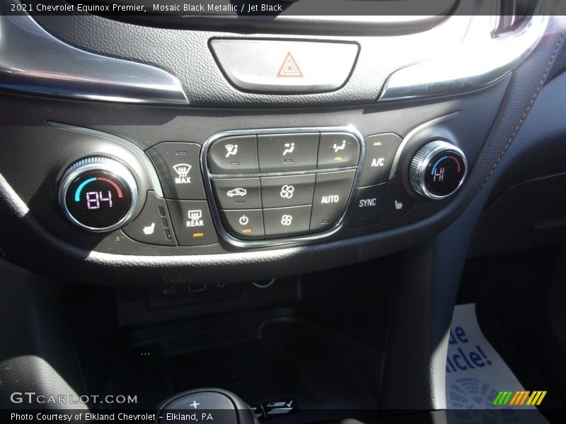 Mosaic Black Metallic / Jet Black 2021 Chevrolet Equinox Premier