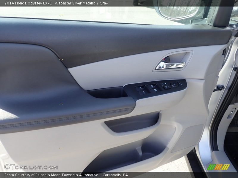 Alabaster Silver Metallic / Gray 2014 Honda Odyssey EX-L
