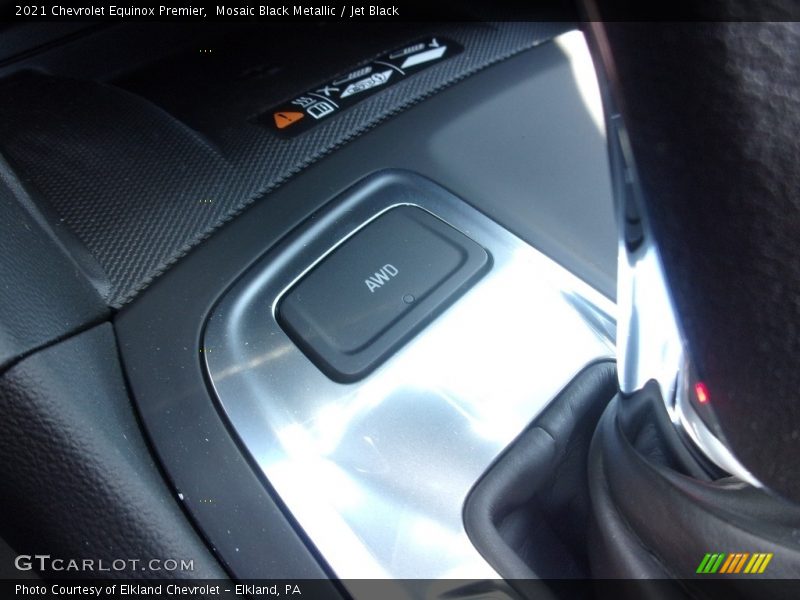Mosaic Black Metallic / Jet Black 2021 Chevrolet Equinox Premier