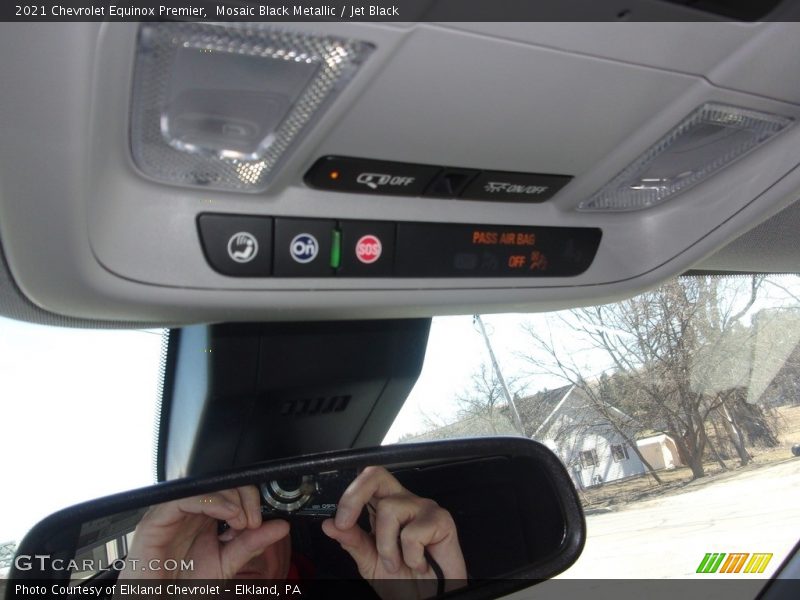 Mosaic Black Metallic / Jet Black 2021 Chevrolet Equinox Premier