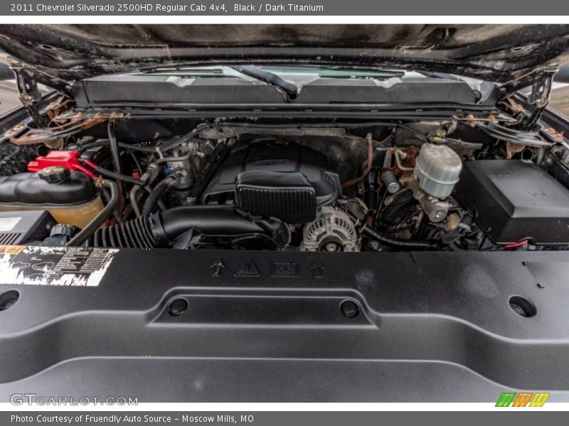 Black / Dark Titanium 2011 Chevrolet Silverado 2500HD Regular Cab 4x4