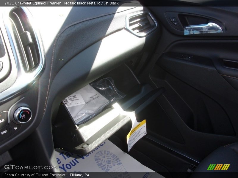 Mosaic Black Metallic / Jet Black 2021 Chevrolet Equinox Premier