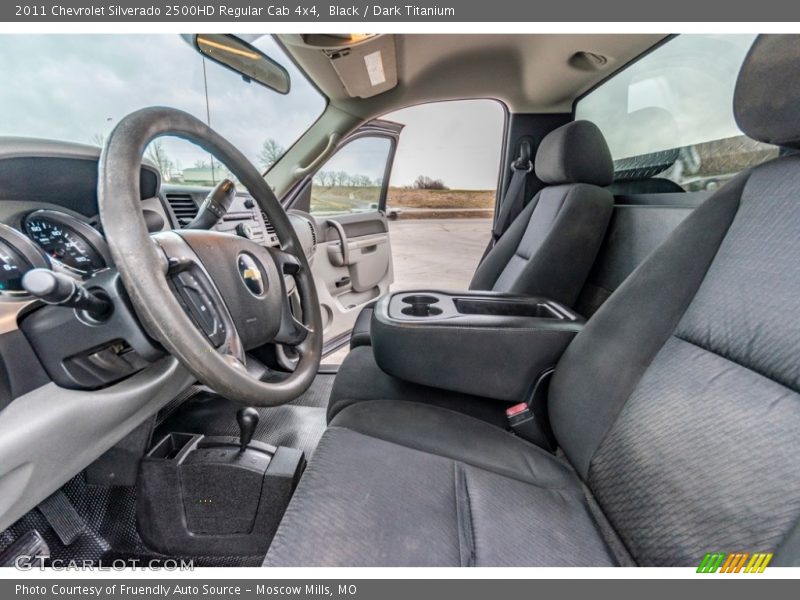 Black / Dark Titanium 2011 Chevrolet Silverado 2500HD Regular Cab 4x4