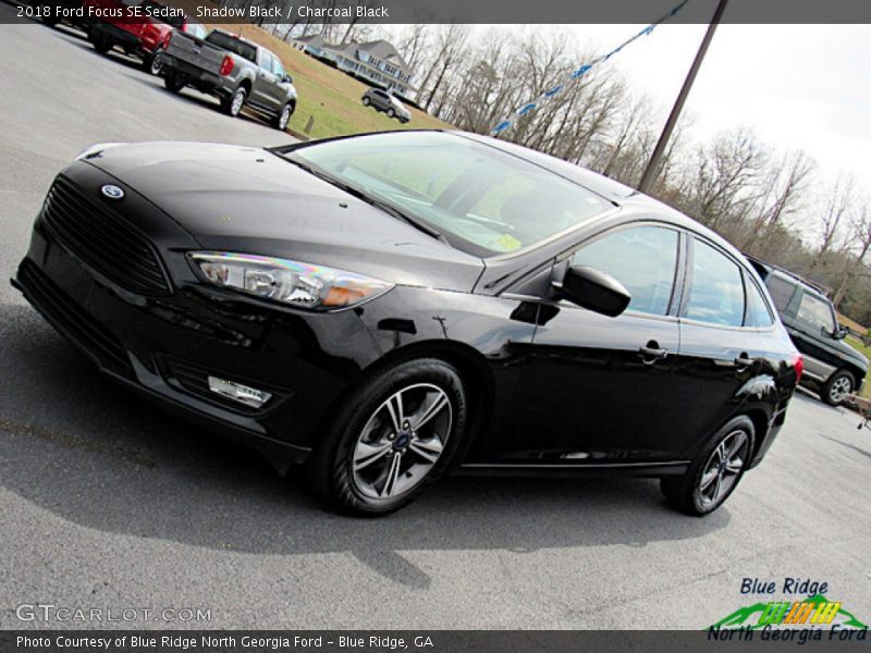 Shadow Black / Charcoal Black 2018 Ford Focus SE Sedan