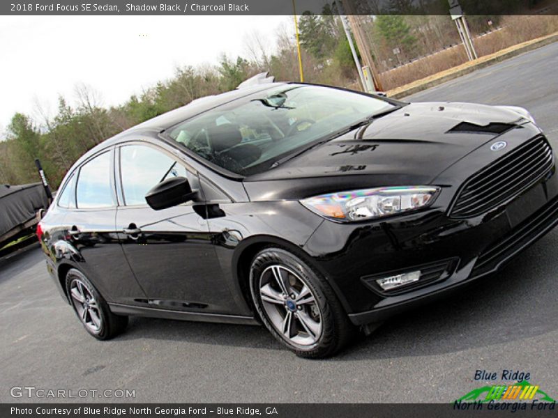 Shadow Black / Charcoal Black 2018 Ford Focus SE Sedan
