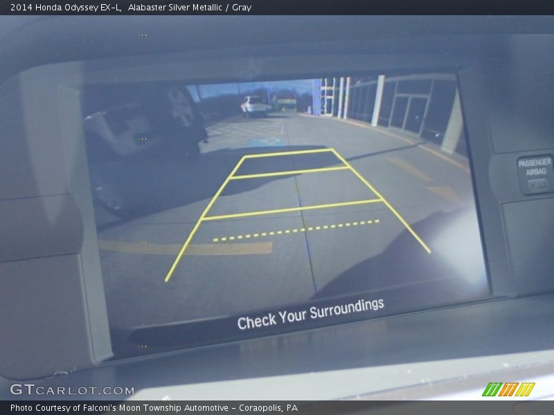Alabaster Silver Metallic / Gray 2014 Honda Odyssey EX-L