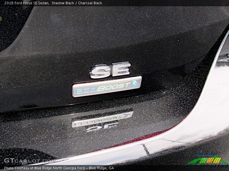 Shadow Black / Charcoal Black 2018 Ford Focus SE Sedan