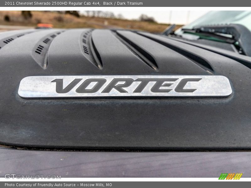 Black / Dark Titanium 2011 Chevrolet Silverado 2500HD Regular Cab 4x4