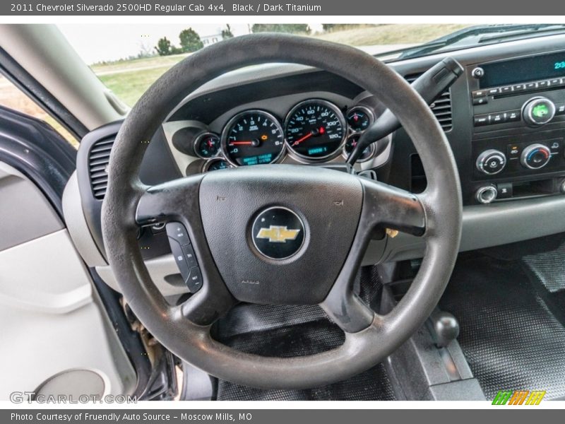 Black / Dark Titanium 2011 Chevrolet Silverado 2500HD Regular Cab 4x4