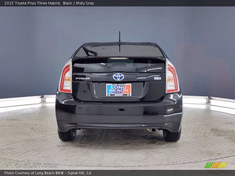 Black / Misty Gray 2015 Toyota Prius Three Hybrid