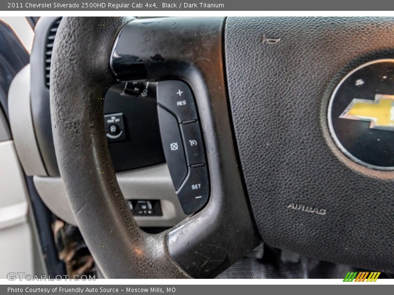 Black / Dark Titanium 2011 Chevrolet Silverado 2500HD Regular Cab 4x4