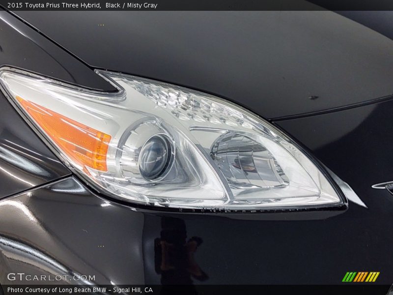 Black / Misty Gray 2015 Toyota Prius Three Hybrid