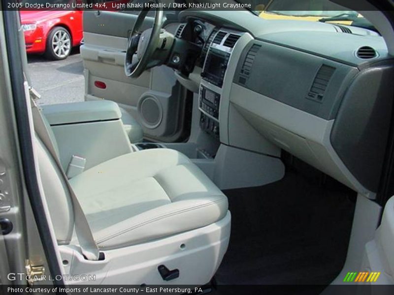 Light Khaki Metallic / Dark Khaki/Light Graystone 2005 Dodge Durango Limited 4x4
