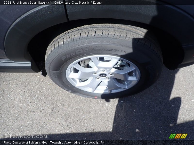 Carbonized Gray Metallic / Ebony 2021 Ford Bronco Sport Base 4x4