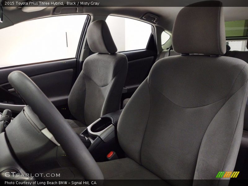 Black / Misty Gray 2015 Toyota Prius Three Hybrid