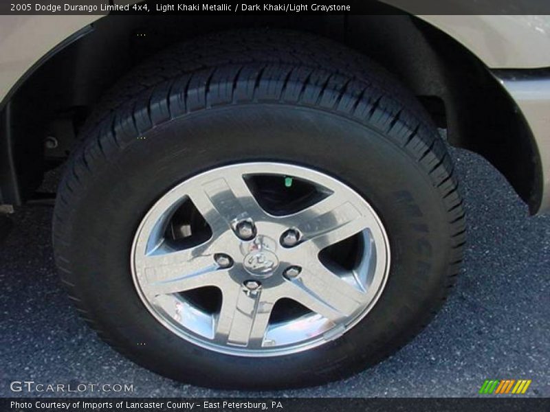 Light Khaki Metallic / Dark Khaki/Light Graystone 2005 Dodge Durango Limited 4x4