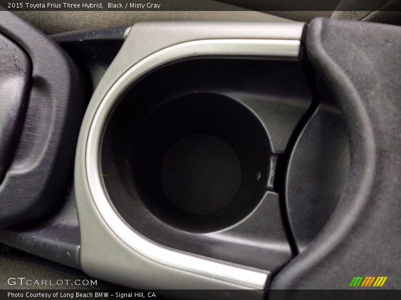 Black / Misty Gray 2015 Toyota Prius Three Hybrid