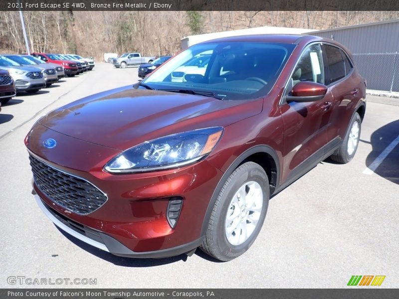 Bronze Fire Metallic / Ebony 2021 Ford Escape SE 4WD