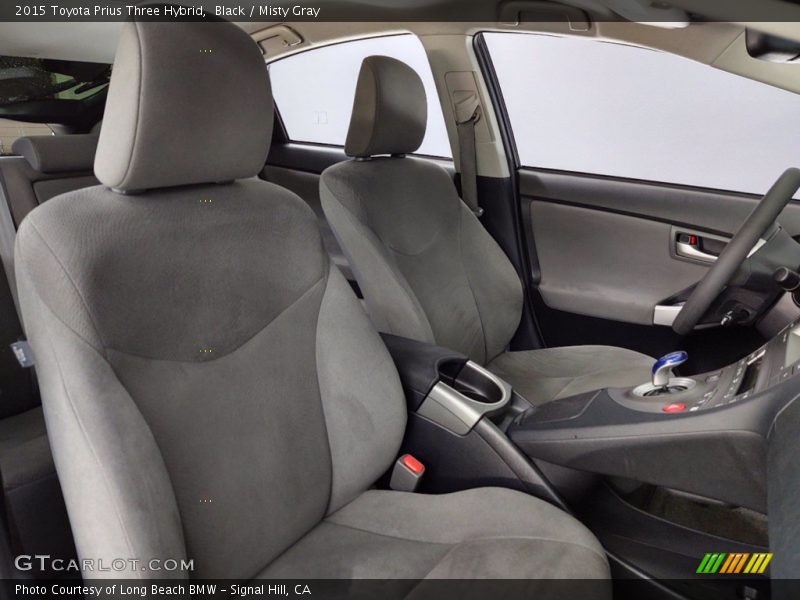 Black / Misty Gray 2015 Toyota Prius Three Hybrid