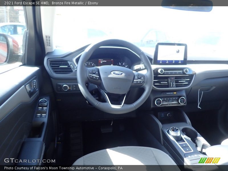 Bronze Fire Metallic / Ebony 2021 Ford Escape SE 4WD
