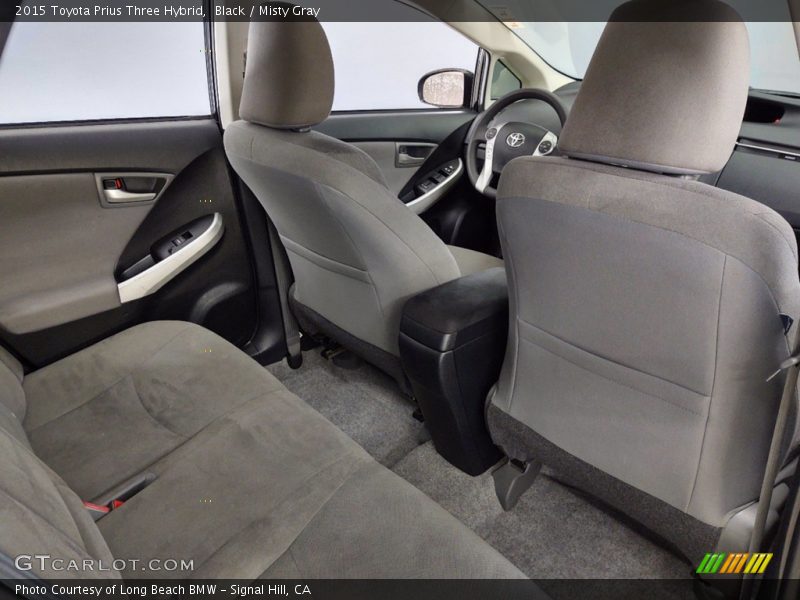 Black / Misty Gray 2015 Toyota Prius Three Hybrid