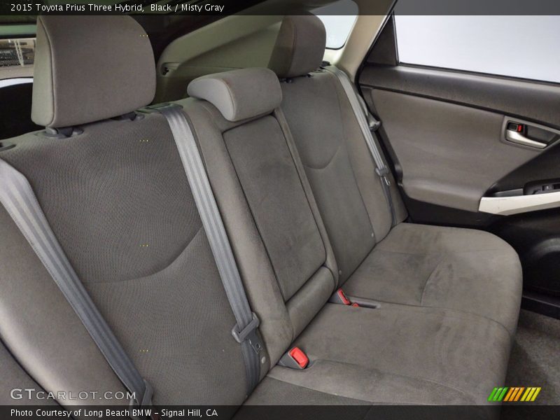 Black / Misty Gray 2015 Toyota Prius Three Hybrid