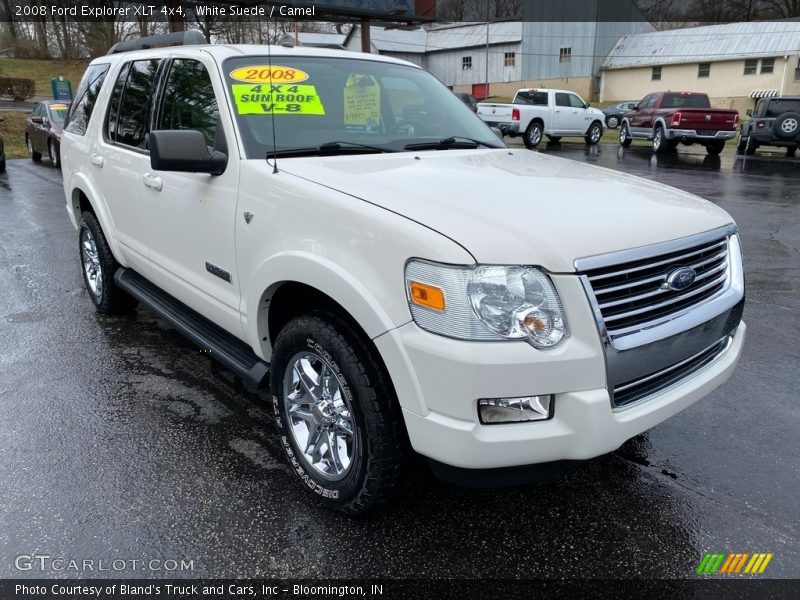  2008 Explorer XLT 4x4 White Suede