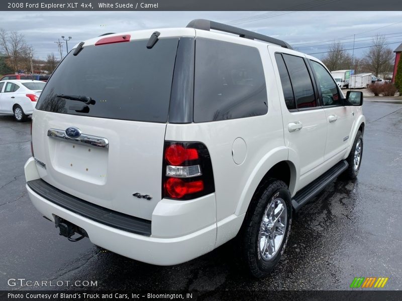 White Suede / Camel 2008 Ford Explorer XLT 4x4