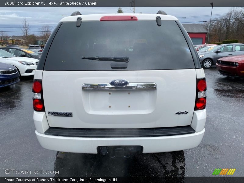 White Suede / Camel 2008 Ford Explorer XLT 4x4