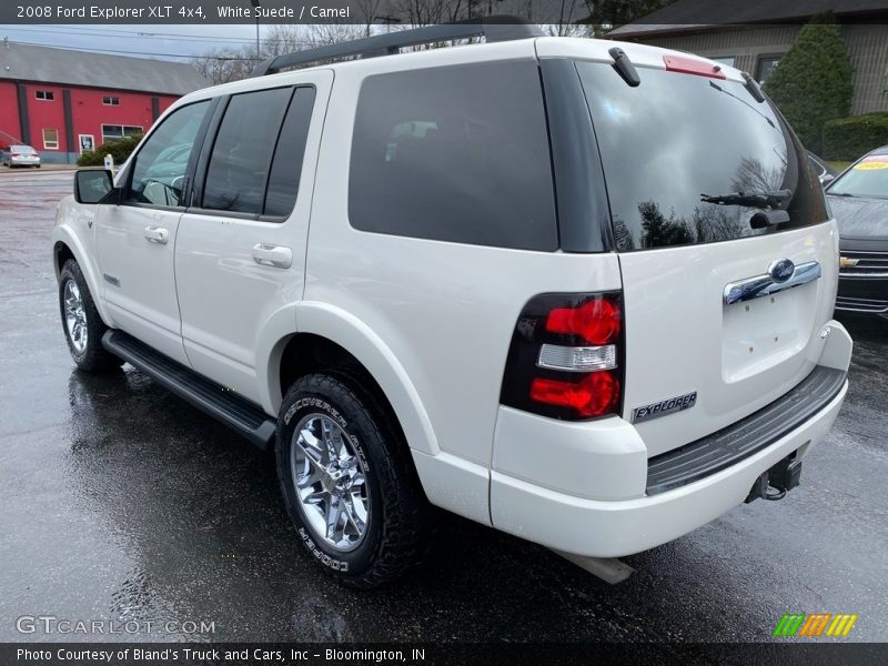 White Suede / Camel 2008 Ford Explorer XLT 4x4