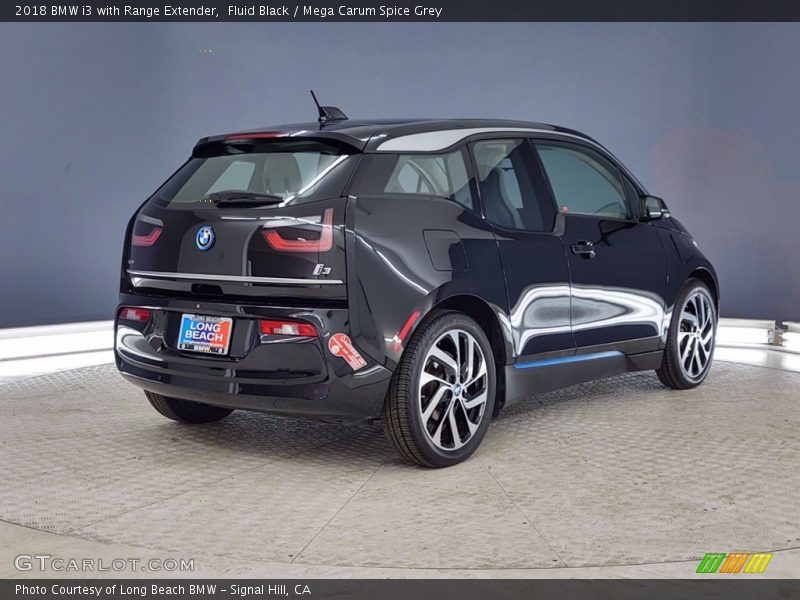 Fluid Black / Mega Carum Spice Grey 2018 BMW i3 with Range Extender