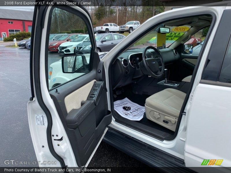White Suede / Camel 2008 Ford Explorer XLT 4x4