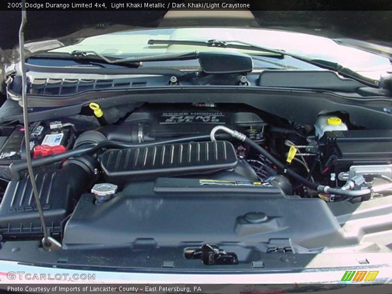 Light Khaki Metallic / Dark Khaki/Light Graystone 2005 Dodge Durango Limited 4x4