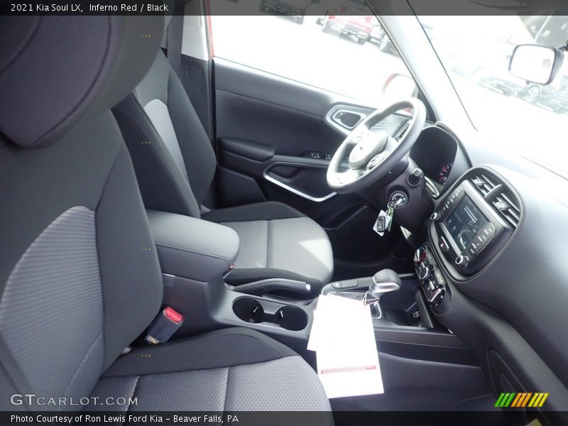 Inferno Red / Black 2021 Kia Soul LX
