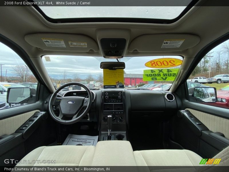  2008 Explorer XLT 4x4 Camel Interior