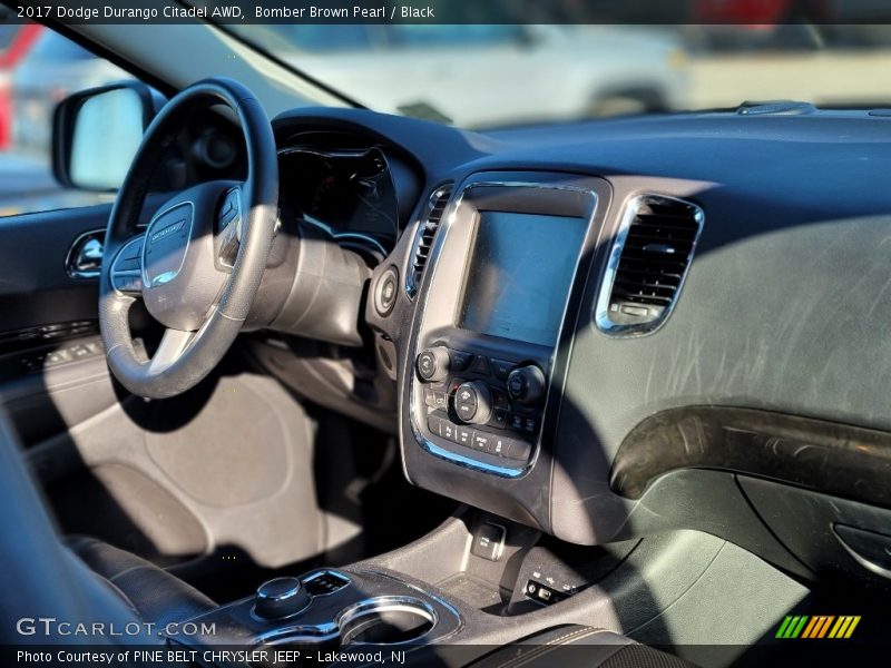 Bomber Brown Pearl / Black 2017 Dodge Durango Citadel AWD