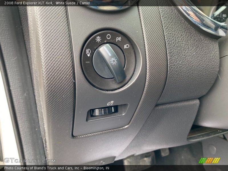 Controls of 2008 Explorer XLT 4x4