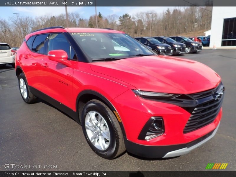 Front 3/4 View of 2021 Blazer LT AWD