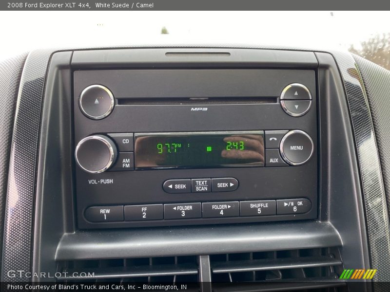 Controls of 2008 Explorer XLT 4x4