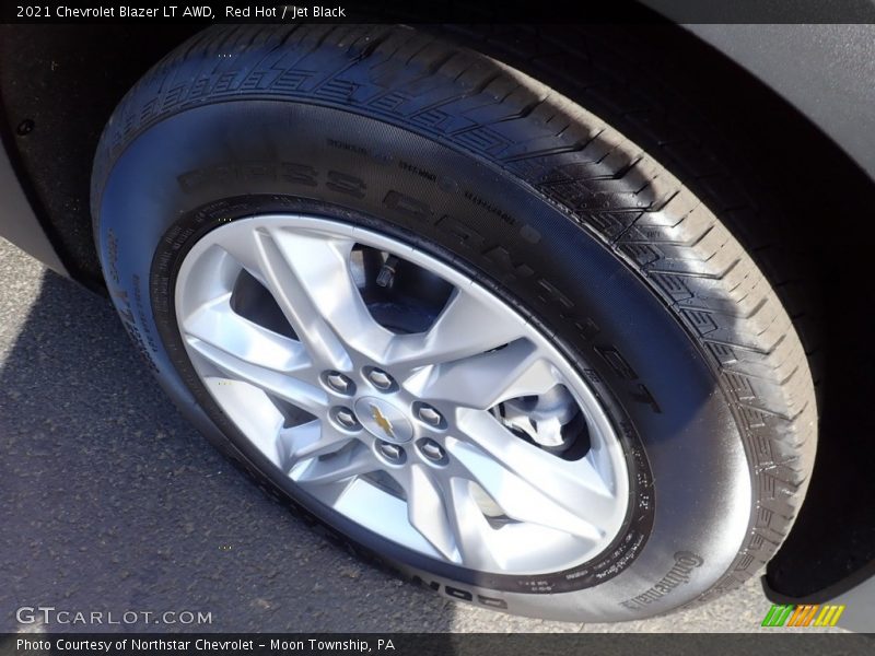 Red Hot / Jet Black 2021 Chevrolet Blazer LT AWD