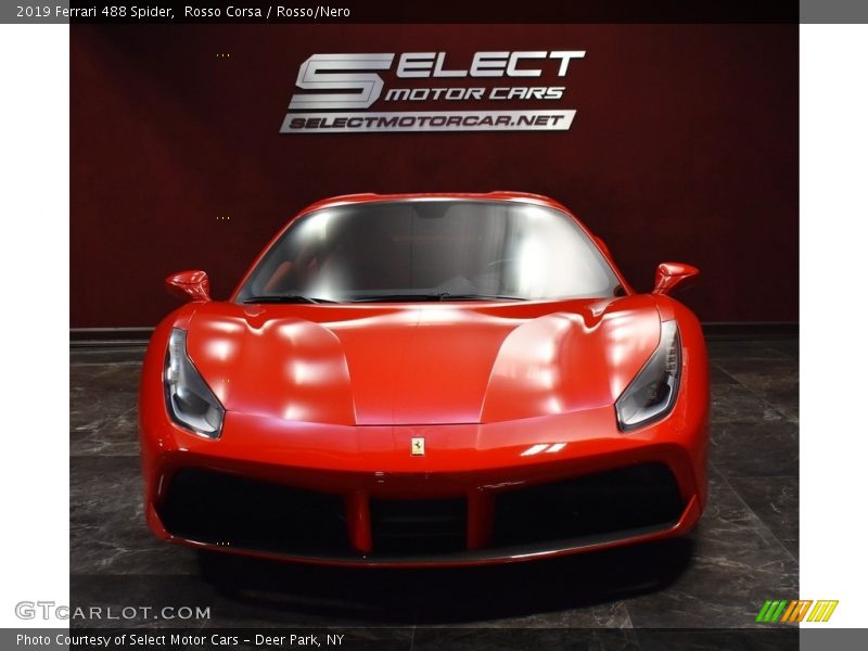 Rosso Corsa / Rosso/Nero 2019 Ferrari 488 Spider