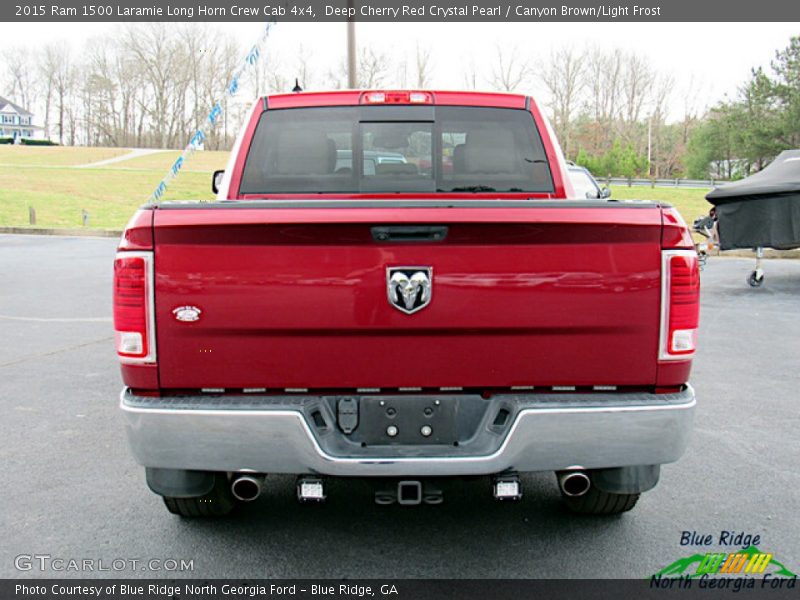  2015 1500 Laramie Long Horn Crew Cab 4x4 Deep Cherry Red Crystal Pearl