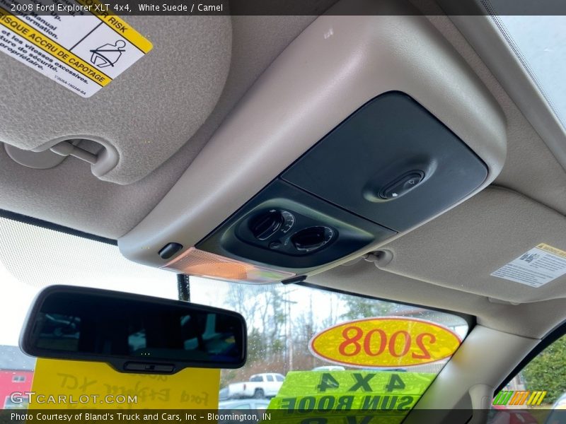 White Suede / Camel 2008 Ford Explorer XLT 4x4