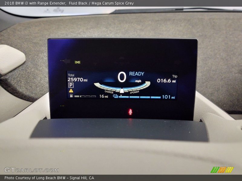 Fluid Black / Mega Carum Spice Grey 2018 BMW i3 with Range Extender