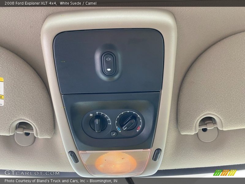 Controls of 2008 Explorer XLT 4x4