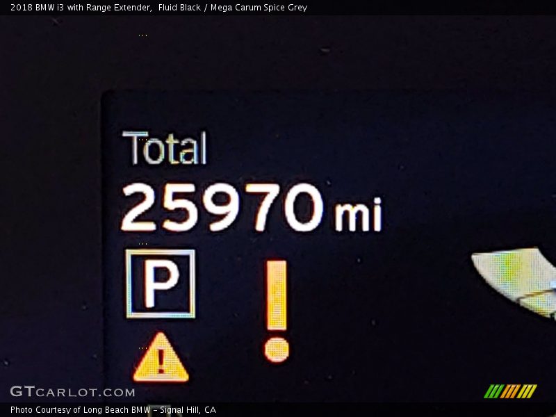 Fluid Black / Mega Carum Spice Grey 2018 BMW i3 with Range Extender